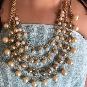 Chico’s pearl necklace New w/tags